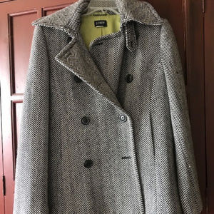 J Crew Tweed Peacoat